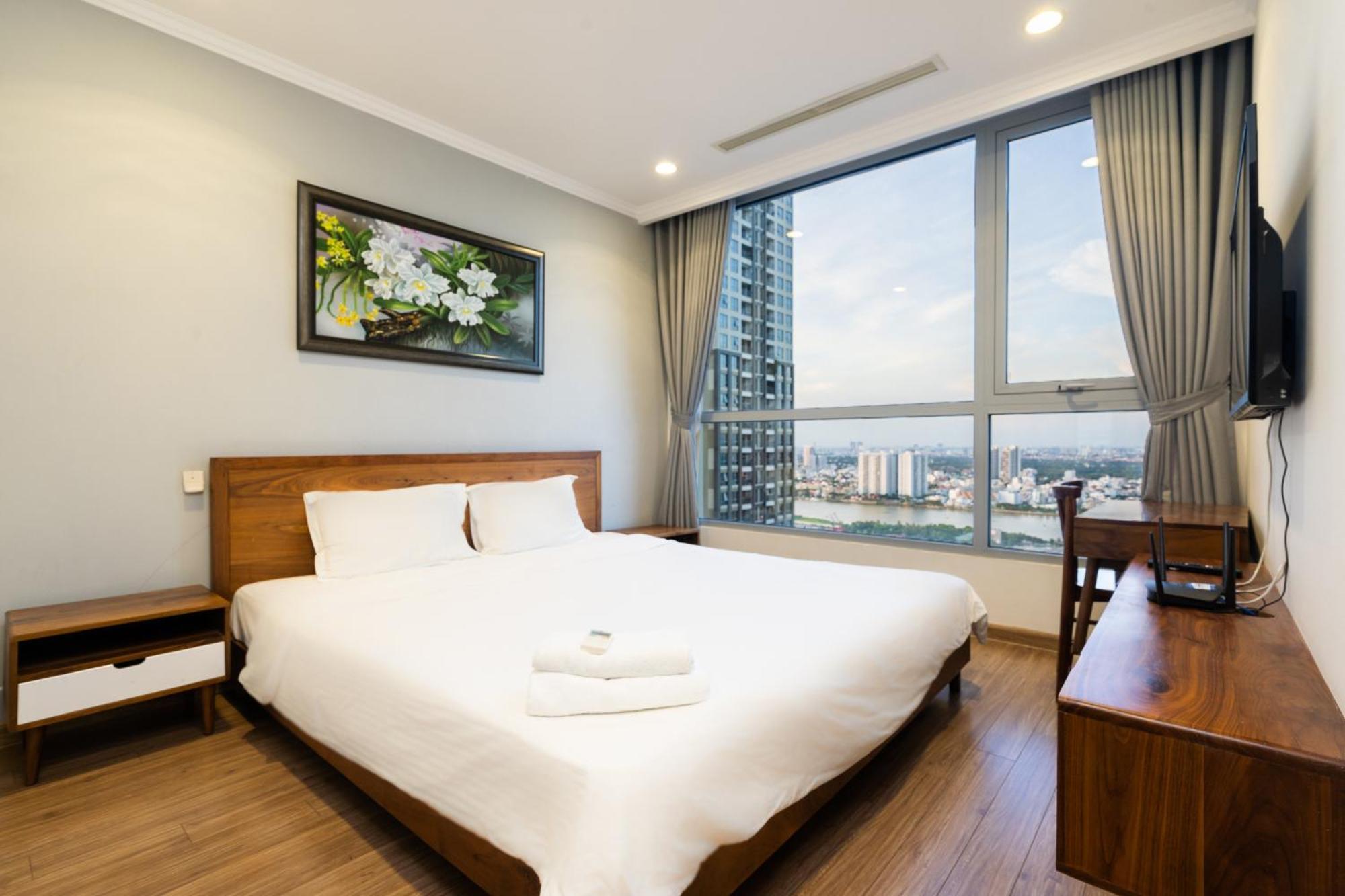 Vinhomes Central Park - Serviced Apartments Rental Ltd مدينة هوشي منه المظهر الخارجي الصورة
